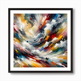 Abstract Painting 5 Art Print