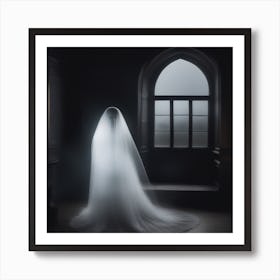 Ghostly Bride Art Print