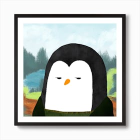 Penguinlisa Art Series Art Print