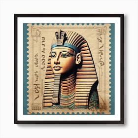 Pharaoh Of Egypt Art Print