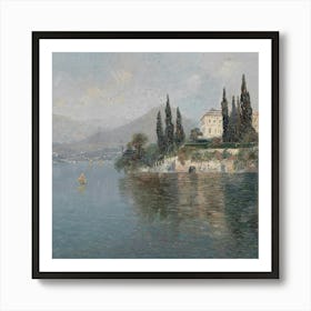 View Of Lake Como Art Print