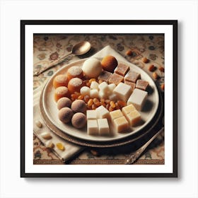 Turkish Sweets Art Print