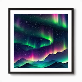 Aurora Borealis 8 Art Print