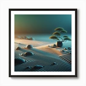 Japanese Landscape Art Print