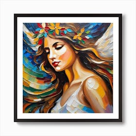 Angel 9 Art Print