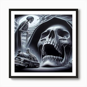 Skeleton 1 Art Print