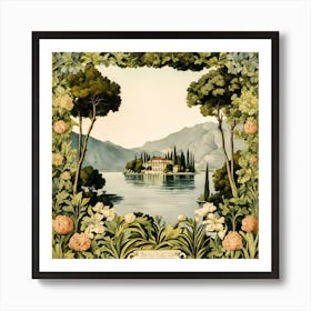 View Of Lake Como Art Print