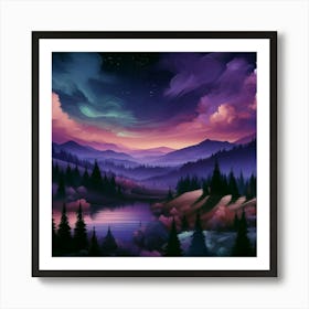 Landscape - Landscape Stock Videos & Royalty-Free Footage 10 Art Print