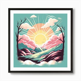 Winter Morning Art Print