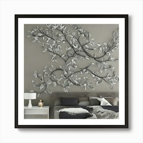 Abstract Tree Wall Art 2 Art Print