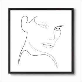 Portrait Of A Woman Art Print