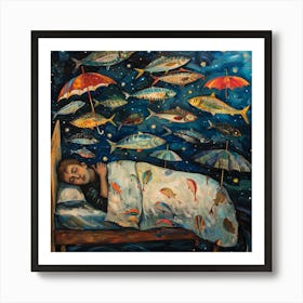 Sardine Dreamer Art Print