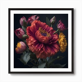 Flowers In A Vase Art Print