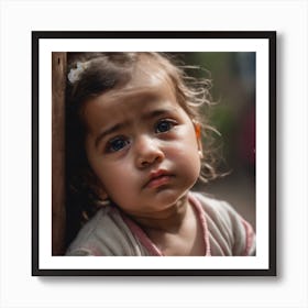 Portrait Of A Child Art Print