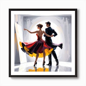 Dancers Art Print