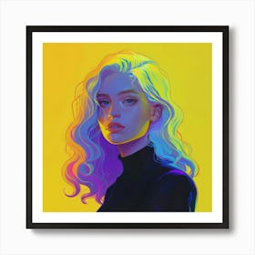 Beautiful Girl Art Print