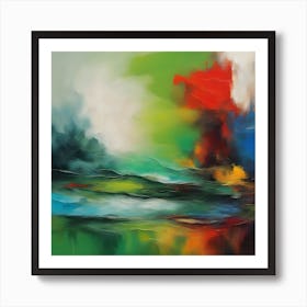 Abstract Painting 16 Art Print