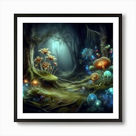 Fairy Forest 7 Art Print
