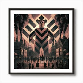 The Rise Of The Industrial Titan Art Print