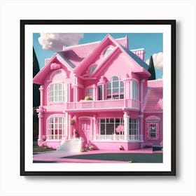 Barbie Dream House (444) Art Print