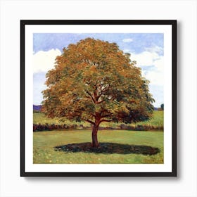 Tree In A Field 1 Art Print