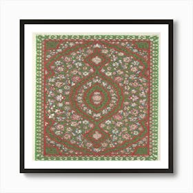 Indian Rug Art Print