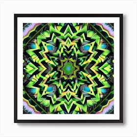 Psychedelic Mandala 26 Art Print