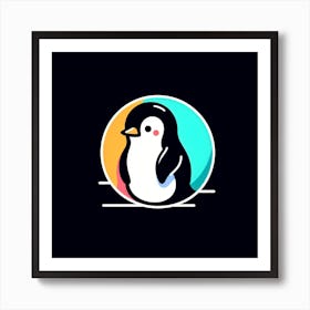 Penguin Logo 2 Art Print