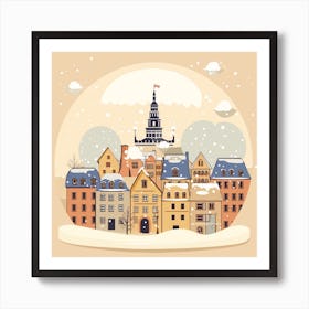 Strasbourg France 1 Snowglobe Art Print