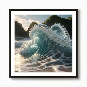 Waves Of Life 3 1 Art Print