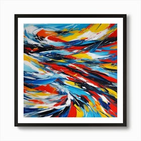 Abstract Painting 7 Art Print