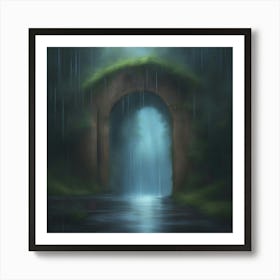 Archway portal Art Print