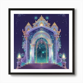 Fairytale Doorway Art Print