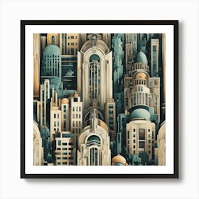 Cityscape Art Print