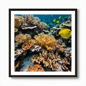 Default Want A Picture Of The Coral Reef At Sunset 2 Art Print