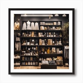 Interior Of A Store Art Print