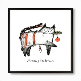 Meowy Catmas Poster