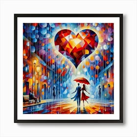 Heart Of Love Art Print