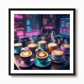 Coffee Shop 6 Art Print