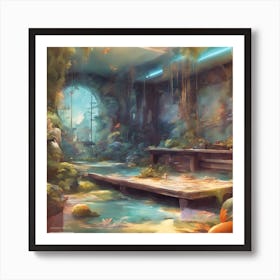 Room In The Forest Art Print