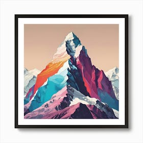 Mountain Canvas Art Art Print