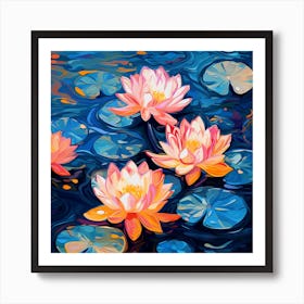 Water Lilies 3 Art Print