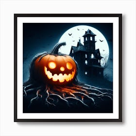 Halloween Pumpkin 2 Art Print