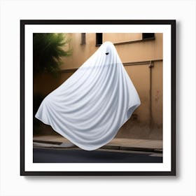 Ghost In The Street Art Print