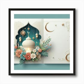 Muslim Greeting Card 9 Art Print