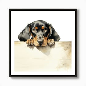 Dachshund 9 Art Print