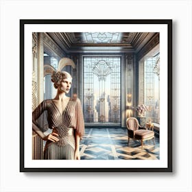 the model's dream home Art Print