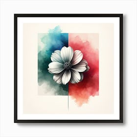 Watercolor Flower 5 Art Print