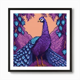 Peacock 7 Art Print