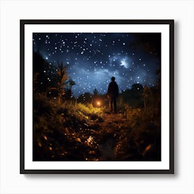 Starry Night Art Print